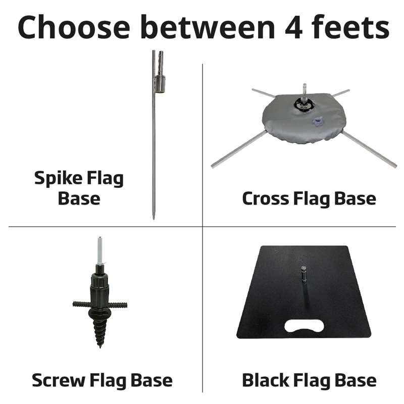 Spike Flag base (for Outdoor flag poles) #11