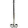 Crowd Barrier stand, silver, for rope/banner pole #1